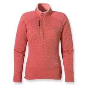 NWOT Patagonia Women's Coral Grid Fleece Pullover